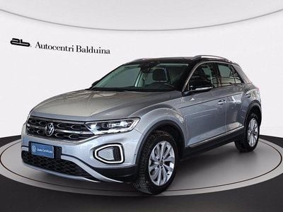 Usata VW T-Roc Style 110 CV (80 kW) 2022 Pyrit silver met/tetto nero me SUV