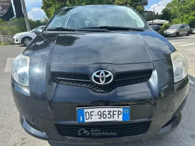 Usata Toyota Auris Sol 126 CV (92 kW) 2007 Nero Utilitaria