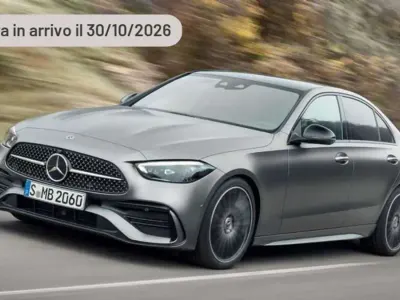 Usata Mercedes C200 Advanced Plus 204 CV (150 kW) 2024 Argento Berlina