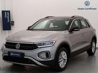 Usata VW T-Roc Life 150 CV (110 kW) 2024 Argento SUV