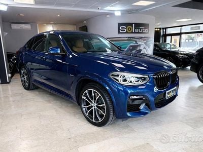 Usata BMW X4 M Sport 190 CV (139 kW) 2021 C1m  phytonicblau metallic SUV