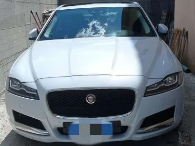 Usata Jaguar XF Portfolio 299 CV (219 kW) 2015 Bianco Berlina