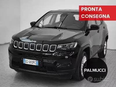 Usado Jeep Compass 131 CV (96 kW) 2021 Negro SUV
