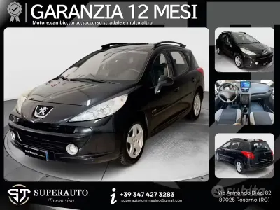 Gebraucht Peugeot 207 95 PS (69 kW) 2009 Schwarz Kombi
