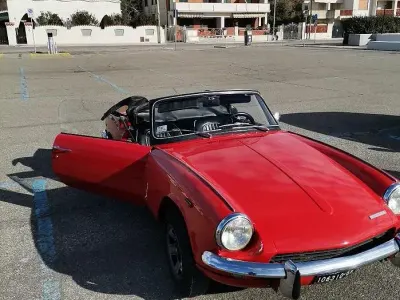 Usata Triumph Spitfire 1970 Rosso Cabrio