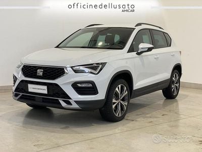 Usata Seat Ateca Black Edition 150 CV (110 kW) 2025 Bianco nevada SUV