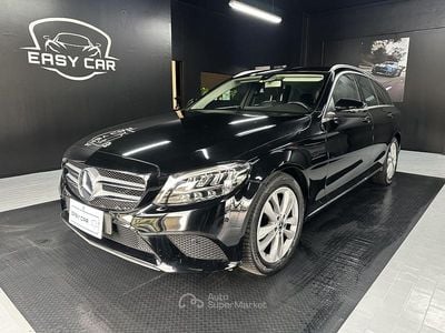 Usata Mercedes C220 194 CV (142 kW) 2019 Nero Station wagon