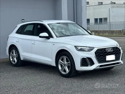 Gebraucht Audi Q5 S-Line 163 PS (119 kW) 2021 Weiß SUV