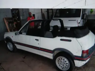 Usata Peugeot 205 1989 Bianco Cabrio