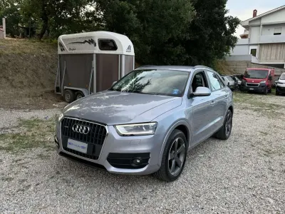 Usata Audi Q3 Advanced 140 CV (102 kW) 2015 Argento SUV