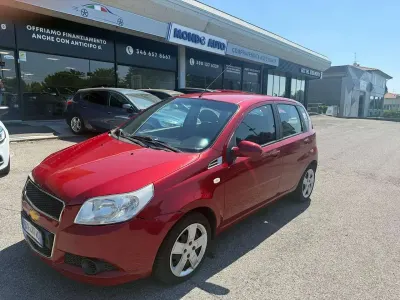Usata Chevrolet Aveo LT 84 CV (61 kW) 2009 Rosso Berlina