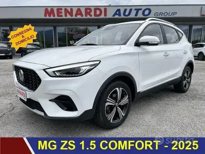 Usata MG ZS Comfort 116 CV (85 kW) 2025 Bianco SUV