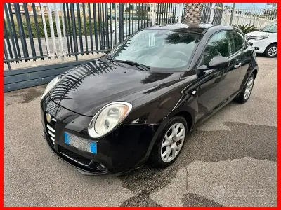 Usata Alfa Romeo MiTo Distinctive 79 CV (58 kW) 2010 Nero Utilitaria