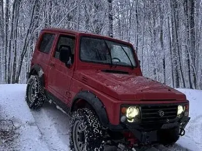 Usata Suzuki Samurai 69 CV (50 kW) 1999 Rosso SUV