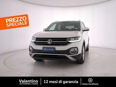 Usata VW T-Cross Advance 110 CV (80 kW) 2023 Bianco SUV