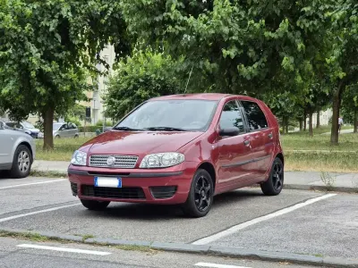 Usata Fiat Punto Active 60 CV (44 kW) 2009 Rosso Utilitaria