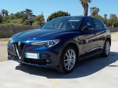 Usata Alfa Romeo Stelvio Business 190 CV (139 kW) 2020 Blu SUV
