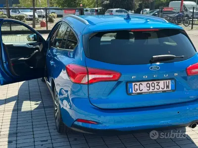 Usata Ford Focus 120 CV (88 kW) 2020 Blu Station wagon