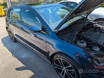 Usata VW Golf VII GTD 184 CV (135 kW) 2013 Blu Berlina