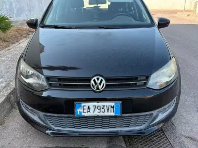 Usata VW Polo 90 CV (66 kW) 2010 Nero Utilitaria