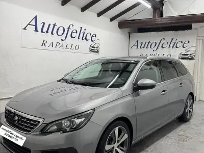 Usata Peugeot 308 GT-line 120 CV (88 kW) 2017 Grigio Station wagon