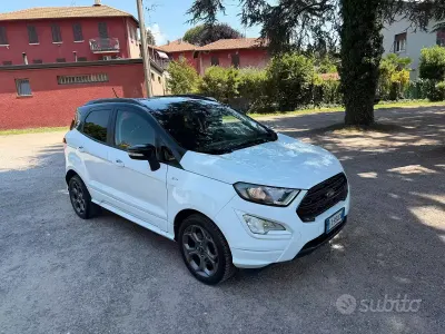 Usata Ford Ecosport Sport 125 CV (91 kW) 2019 Bianco SUV