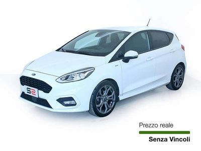 Usata Ford Fiesta ST-Line 99 CV (72 kW) 2019 Bianco Berlina