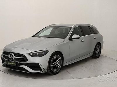 Usata Mercedes C220 Premium 200 CV (147 kW) 2022 Grigio Station wagon