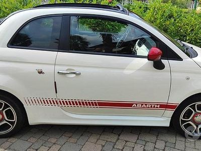 Usata Abarth 500C 140 CV (102 kW) 2010 Bianco Cabrio