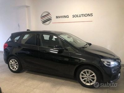 Usata BMW 218 Active Tourer Advantage 150 CV (110 kW) 2016 Nero Monovolume