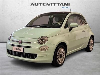 Usata Fiat 500 Lounge 69 CV (50 kW) 2019 Verde chiaro Utilitaria