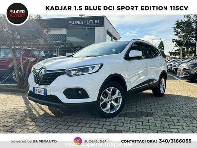 usata Renault Kadjar Kadjar1.5 blue dci Sport Edition 115cv - Metallizzata Diesel - Manuale