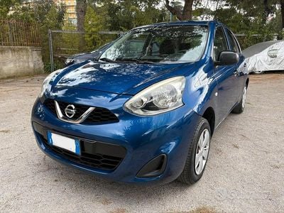 Usata Nissan Micra Acenta 80 CV (58 kW) 2016 Blu Utilitaria