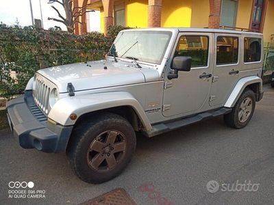 Usata Jeep Wrangler Sahara 177 CV (130 kW) 2012 Grigio SUV