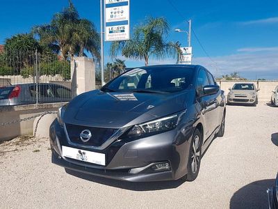 Usata Nissan Leaf Acenta 110 kW (150 CV) 2019 Grigio Utilitaria