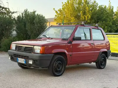 Usata Fiat Panda 54 CV (39 kW) 2001 Rosso Berlina