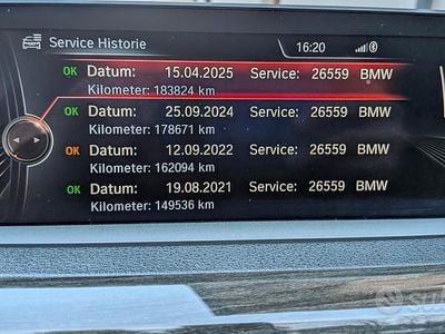 Usata BMW 320 Luxury Line 184 CV (135 kW) 2012 Nero Station wagon