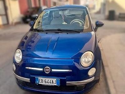Usata Fiat 500 Lounge 69 CV (50 kW) 2010 Blu Berlina