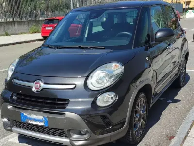 Usata Fiat 500L Trekking 105 CV (77 kW) 2013 Grigio Monovolume