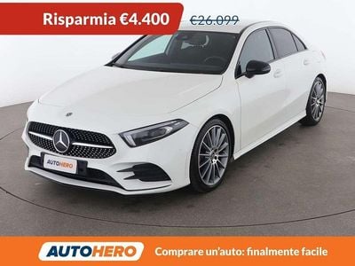 Usata Mercedes A200 Premium 163 CV (119 kW) 2019 Bianco Berlina