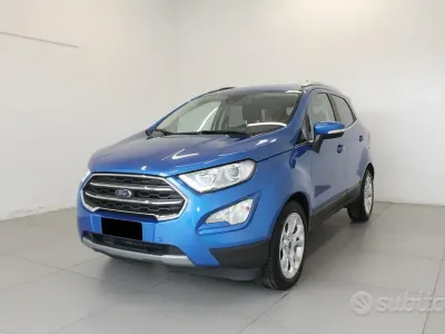 Usata Ford Ecosport Titanium 95 CV (69 kW) 2020 Blu SUV