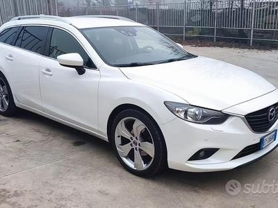 Usata Mazda 6 150 CV (110 kW) 2015 Bianco Station wagon