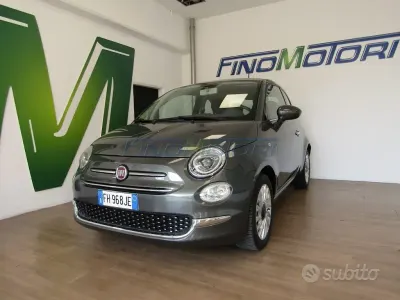 Usata Fiat 500 Lounge 69 CV (50 kW) 2017 Grigio Utilitaria