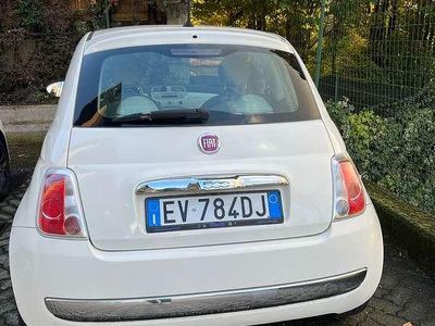 Usata Fiat 500 Lounge 69 CV (50 kW) 2014 Bianco Utilitaria