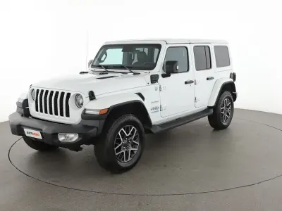 Usata Jeep Wrangler Unlimited Sahara 381 CV (280 kW) 2022 Bianco SUV
