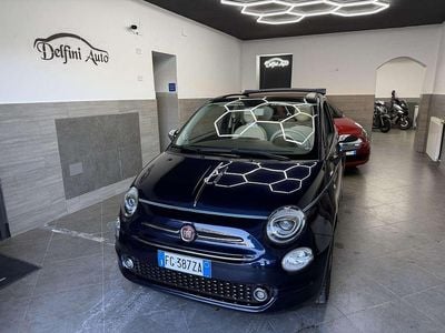 Usata Fiat 500C Riva 85 CV (62 kW) 2017 Blu/azzurro Cabrio