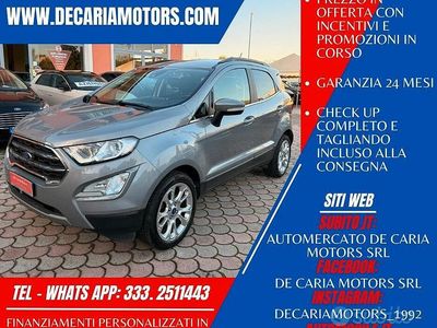 Usata Ford Ecosport Titanium 125 CV (91 kW) 2022 Grigio SUV