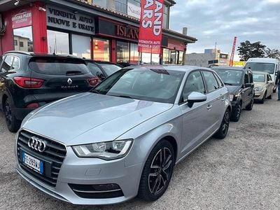 Usata Audi A3 110 CV (80 kW) 2016 Argento Berlina