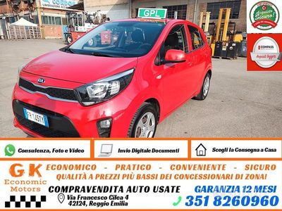 Usata Kia Picanto Active 67 CV (49 kW) 2018 Rosso Utilitaria