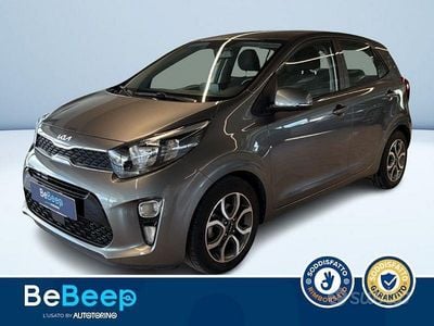 Usata Kia Picanto Style 67 CV (49 kW) 2023 Grigio scuro metallizzato Utilitaria